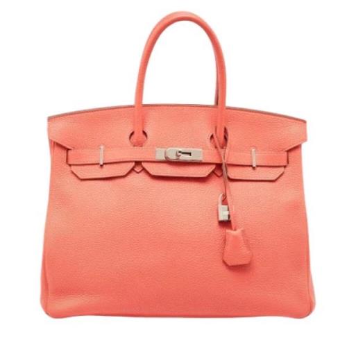 Hermès Vintage Pre-owned Laeder totevskor Pink, Dam