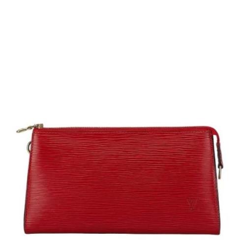 Louis Vuitton Vintage Pre-owned Laeder louis-vuitton-vskor Red, Dam