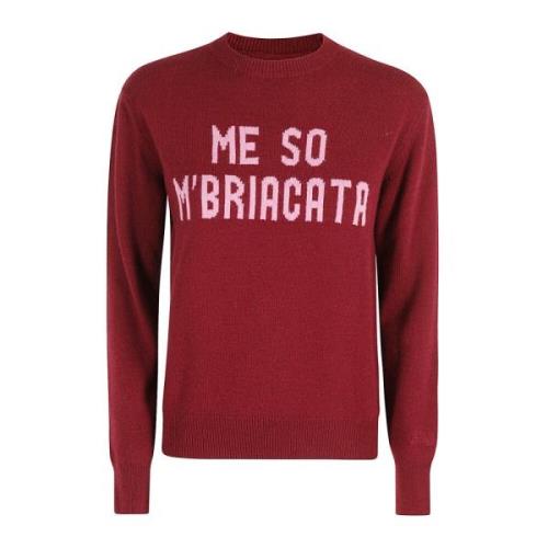 MC2 Saint Barth Stilren Crewneck Sweater Red, Dam