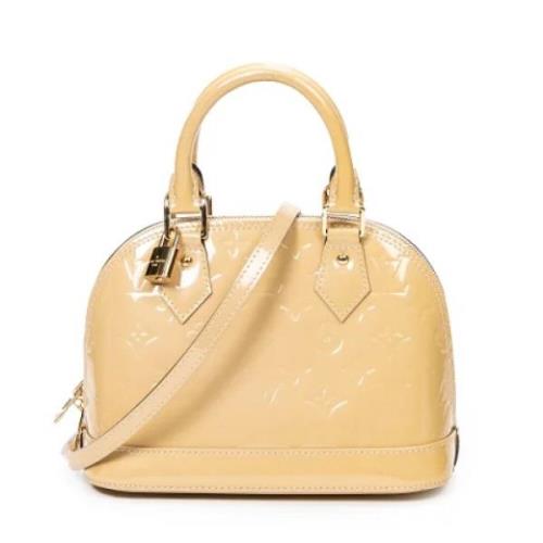 Louis Vuitton Vintage Pre-owned Laeder handvskor Yellow, Dam