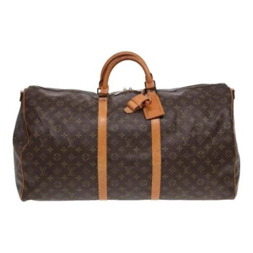 Louis Vuitton Vintage Pre-owned Canvas resvskor Brown, Dam