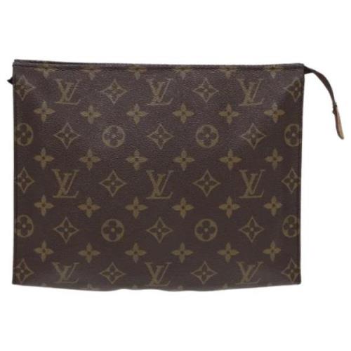 Louis Vuitton Vintage Pre-owned Canvas kuvertvskor Brown, Dam