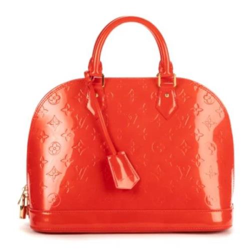 Louis Vuitton Vintage Pre-owned Laeder handvskor Orange, Dam