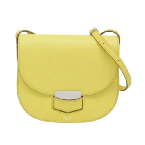 Celine Vintage Pre-owned Laeder celine-vskor Yellow, Dam