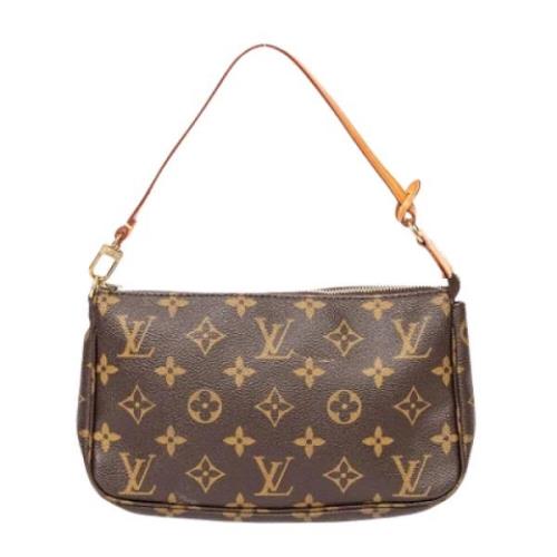 Louis Vuitton Vintage Pre-owned Canvas louis-vuitton-vskor Brown, Dam