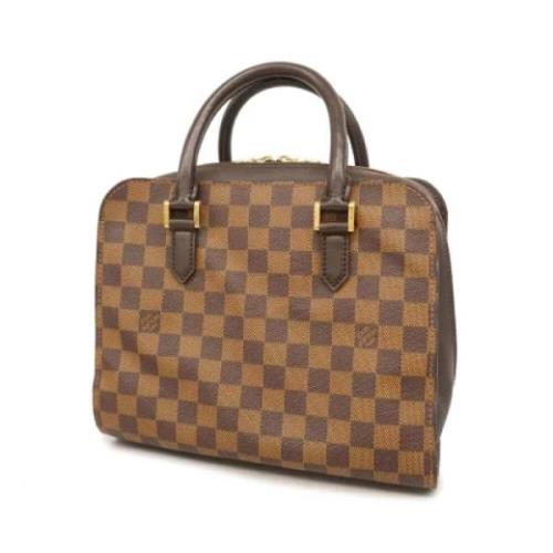 Louis Vuitton Vintage Pre-owned Tyg louis-vuitton-vskor Brown, Dam