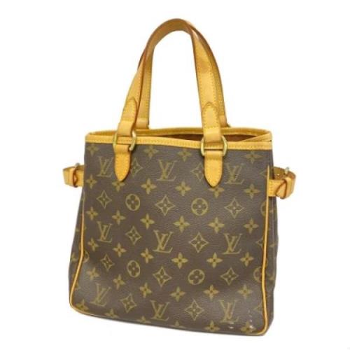 Louis Vuitton Vintage Pre-owned Tyg louis-vuitton-vskor Brown, Dam