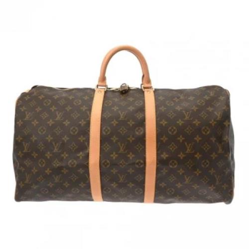 Louis Vuitton Vintage Pre-owned Canvas louis-vuitton-vskor Brown, Dam