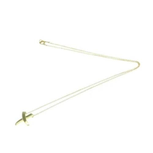 Tiffany & Co. Pre-owned Pre-owned Guld halsband Yellow, Dam