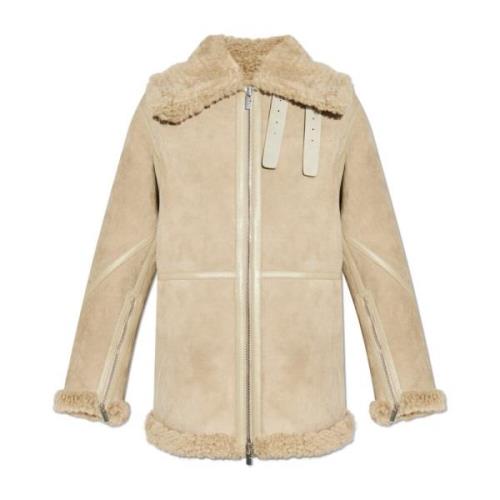 Burberry Fårskinn Jacka Beige, Dam