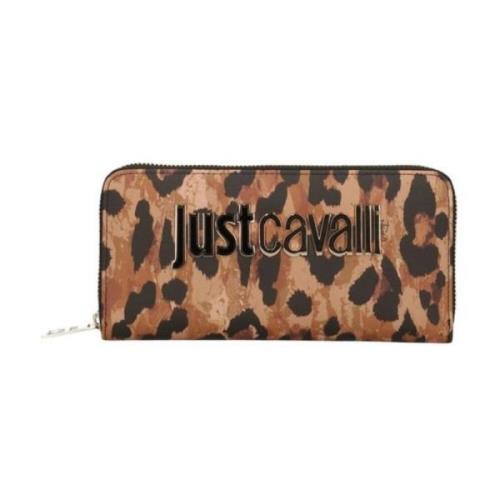 Just Cavalli Damplånbok med metallbokstäver Brown, Dam