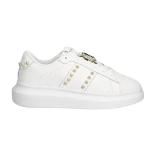 Just Cavalli Ursa Dis. 3 Damsneakers White, Dam