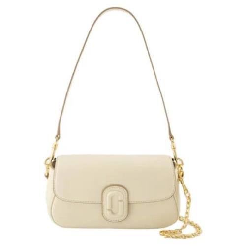 Marc Jacobs Laeder handvskor White, Dam