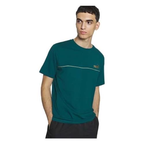 Puma Minimal Guld T-shirt Green, Herr