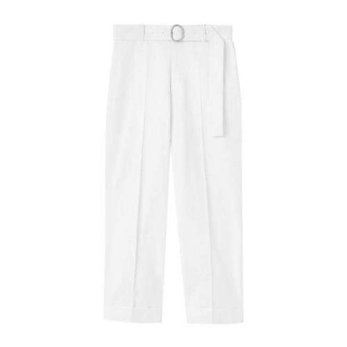 Jil Sander Slim Fit Byxor White, Herr