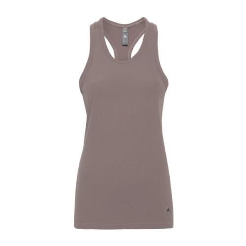 Adidas by Stella McCartney Rib Tanktop för Aktiva Kvinnor Pink, Dam