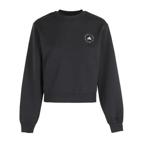 Adidas by Stella McCartney Klassisk Sweatshirt för Vardagsbruk Black, ...