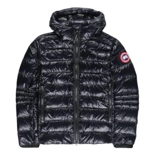 Canada Goose Marinblå Hooded Pufferjacka Blue, Herr