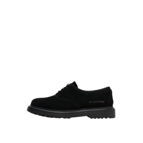 Filling Pieces Derby Mocka Svart Black, Herr