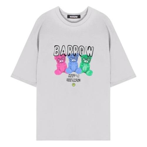 Barrow T-shirt med tryck White, Unisex