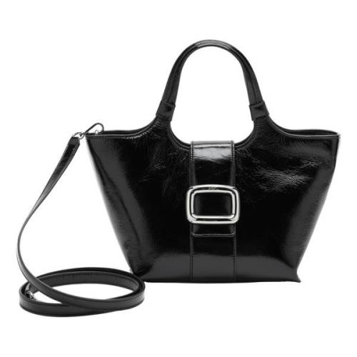 Roger Vivier Elegant Toteväska i Brun Black, Dam