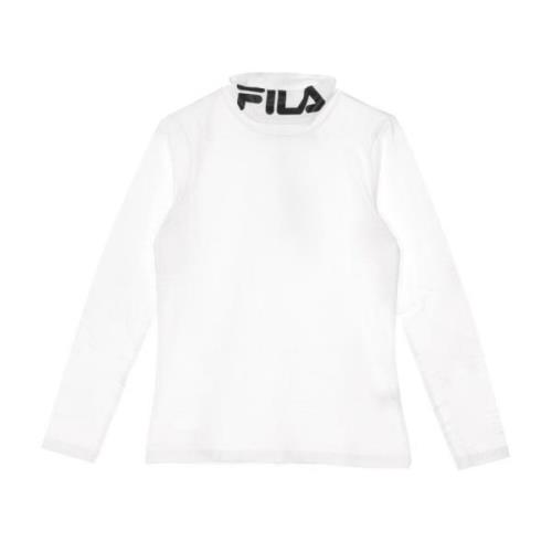 Fila Vit Dam Långärmad T-shirt White, Dam