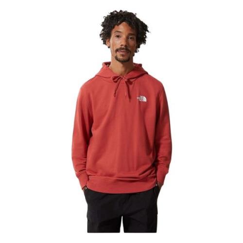 The North Face Säsongsbetonad Drew Peak Lätt Hoodie Red, Herr