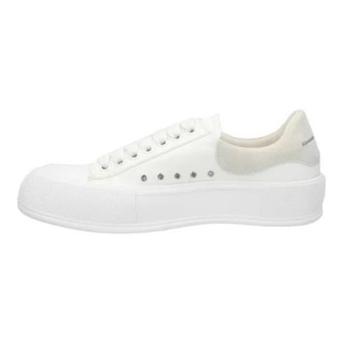 Alexander McQueen Canvas sneakers White, Herr