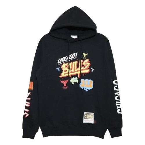 Mitchell & Ness Hoodie Blue, Herr