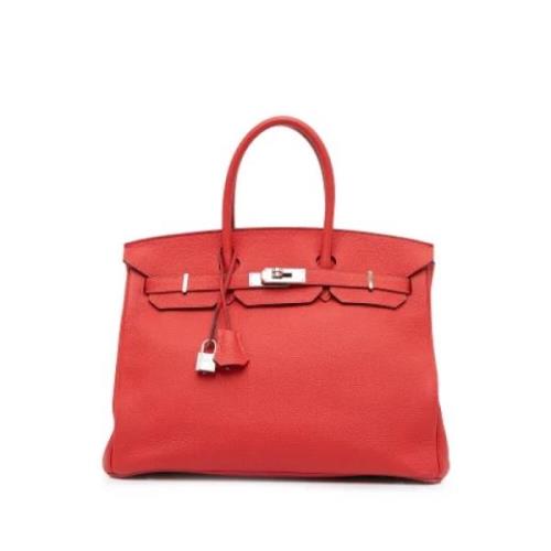 Hermès Vintage Pre-owned Laeder handvskor Red, Dam