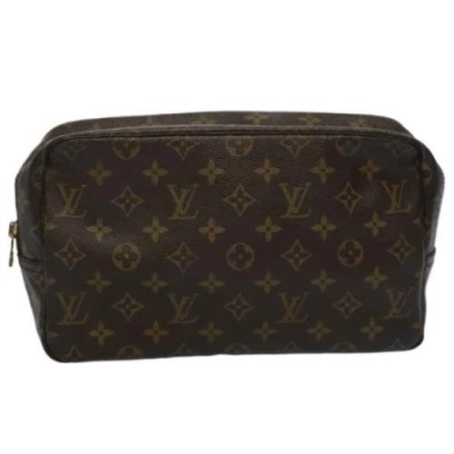 Louis Vuitton Vintage Pre-owned Canvas kuvertvskor Brown, Dam