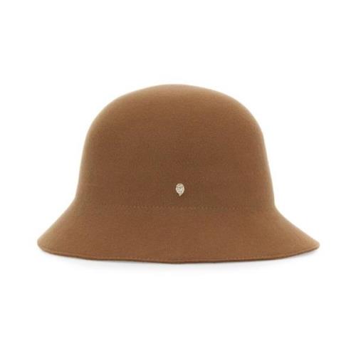 Helen Kaminski Ullfilt Mariko Hatt Beige, Dam