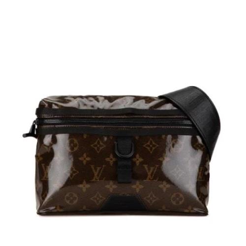 Louis Vuitton Vintage Pre-owned Plast axelremsvskor Brown, Dam