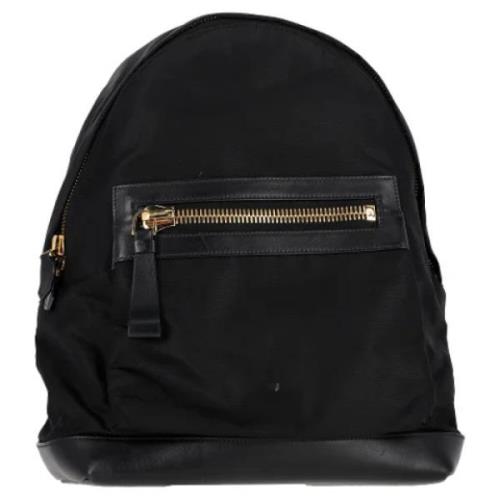 Tom Ford Pre-owned Pre-owned Nylon ryggsckar Black, Herr