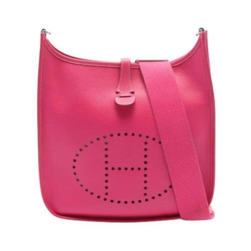 Hermès Vintage Pre-owned Tyg axelremsvskor Pink, Dam