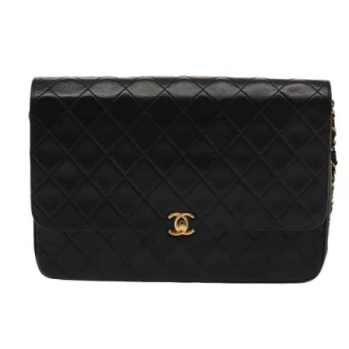 Chanel Vintage Pre-owned Laeder chanel-vskor Black, Dam