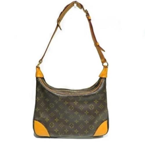 Louis Vuitton Vintage Pre-owned Tyg louis-vuitton-vskor Brown, Dam