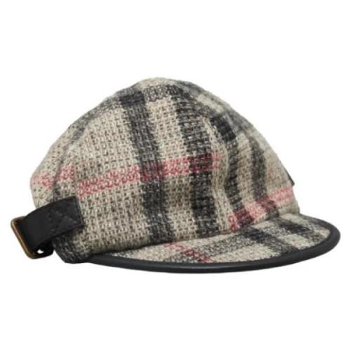 Burberry Vintage Pre-owned Laeder hattar-och-kepsar Multicolor, Dam