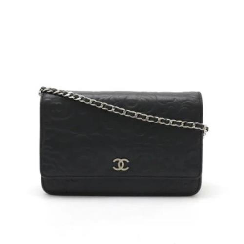 Chanel Vintage Pre-owned Laeder chanel-vskor Black, Dam