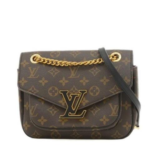 Louis Vuitton Vintage Pre-owned Canvas louis-vuitton-vskor Brown, Dam