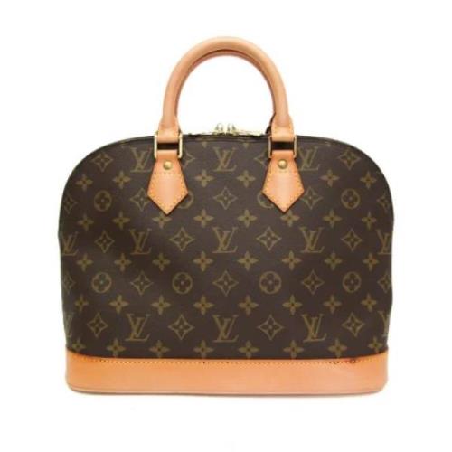 Louis Vuitton Vintage Pre-owned Tyg louis-vuitton-vskor Brown, Dam