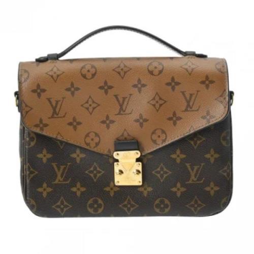 Louis Vuitton Vintage Pre-owned Canvas louis-vuitton-vskor Brown, Dam