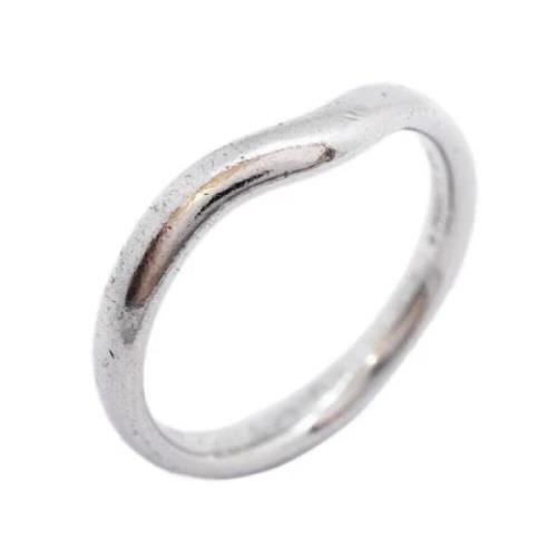 Tiffany & Co. Pre-owned Pre-owned Platina ringar Gray, Herr