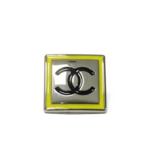 Chanel Vintage Pre-owned Metall chanel-smycken Yellow, Unisex