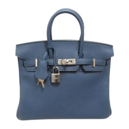 Hermès Vintage Pre-owned Laeder handvskor Blue, Dam