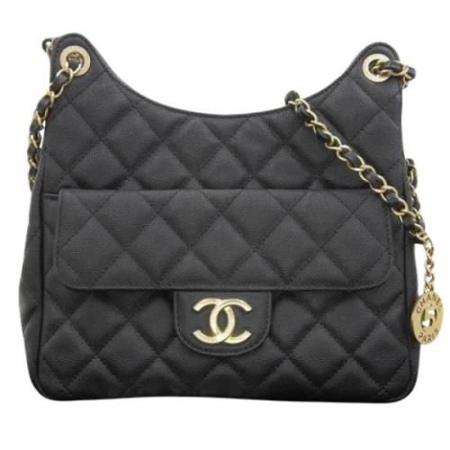 Chanel Vintage Pre-owned Laeder chanel-vskor Black, Dam