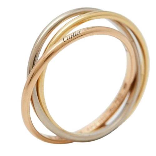 Cartier Vintage Pre-owned Metall ringar Yellow, Dam