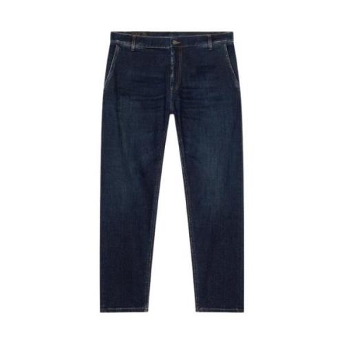 Dondup Denim Jeff Byxor Blue, Herr