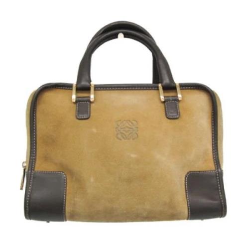 Loewe Pre-owned Pre-owned Mocka handvskor Beige, Dam