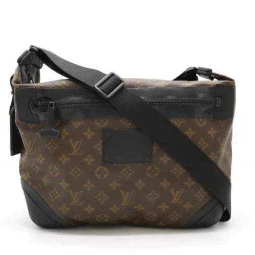 Louis Vuitton Vintage Pre-owned Tyg louis-vuitton-vskor Brown, Dam